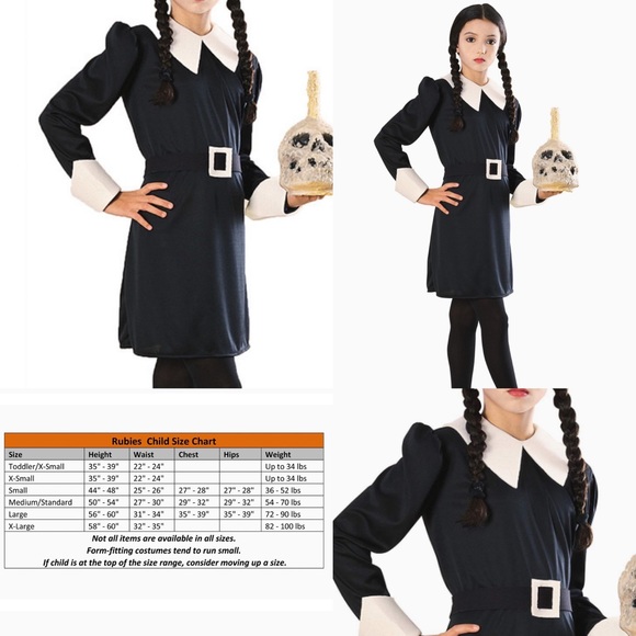 Wednesday Halloween Costume New🎃👻💀 - Picture 5 of 16